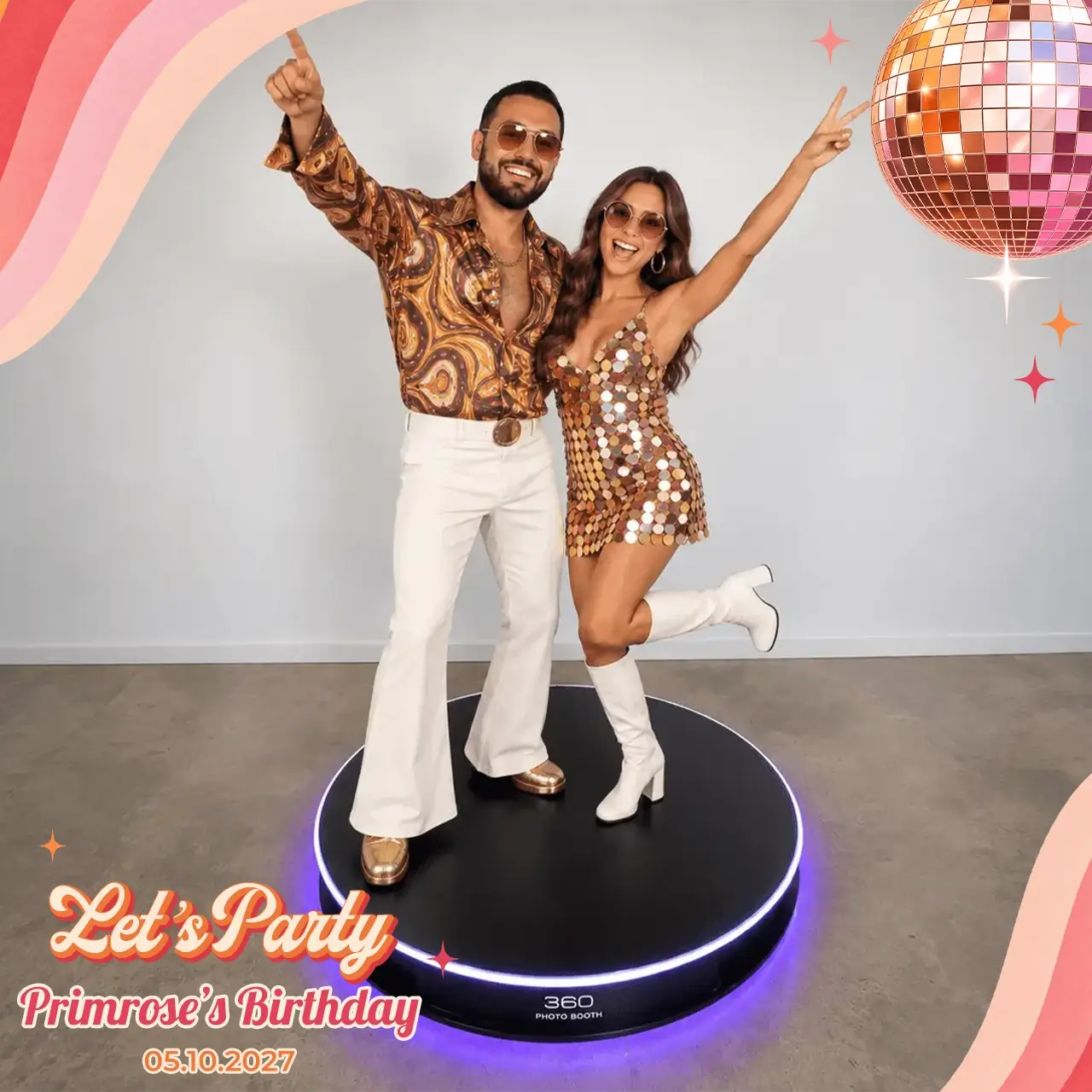 Groovy Moves 360 template preview