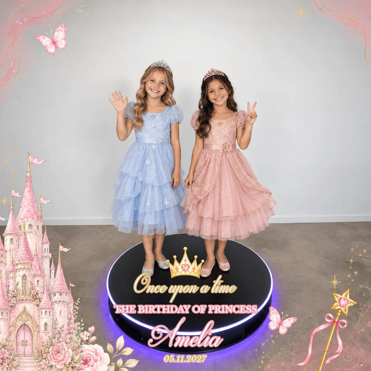 Princess Castle 360 template preview